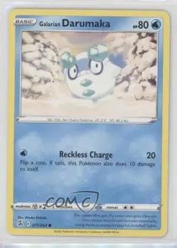 Galarian Darumaka Pokemon Sword & Shield Fusion Strike #071 - Image 1