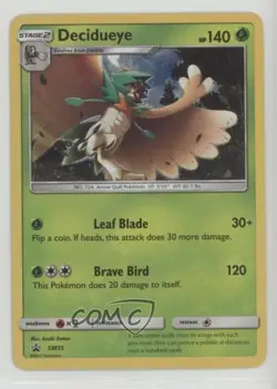 Decidueye (Holo) Pokemon Sun & Moon Black Star Promo #SM55 - Image 1