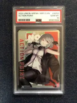YuGiOh Union Arena Noir AP PSA 10 Rare Authenticated - Image 1