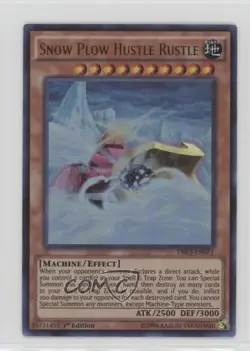 Snow Plow Hustle Rustle 1st Ed. YuGiOh Dragons of Legend Unleashed #DRL3-EN071 - Image 1