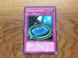 YuGiOh Ritual Sealing STON-EN056. Free Postage - Image 3