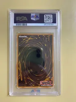 YuGiOh Dark Magician the Dragon Knight PSA10 25th Quarter Century North America - Image 2