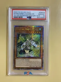 YuGiOh Wind the Wind Charmer Verdant PSA10 25th Quarter Century North America - Image 1