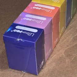 Ultra Pro Set Of 6 Multi Color Deck Boxes Magic Pokemon YuGiOh Card Storage Box - Image 4