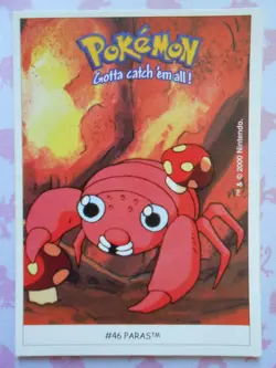 PARAS #46 - DUNKIN BOOMER 2000 - CARTE POKEMON - TRES BON ETAT - Image 1