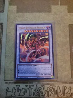 YUGIOH TYRANT RED DRAGON ARCHFIEND TDIL-EN050 ULTRA 1ST ED NM - Image 1