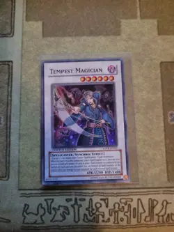 YUGIOH TEMPEST MAGICIAN SOVR-ENSE1 SUPER LIMITED ED NM - Image 1