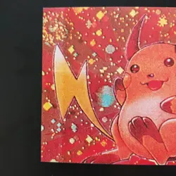 Pokemon Photos Fujifilm Fujicolor Raichu Early Card Game Illustration Old Back G - Image 2