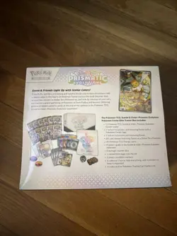 Pokemon Scarlet and Violet Prismatic Evolutions Elite Trainer Box Pokemon Center - Image 2