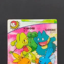 Kimori Achamo Mizugoro Gombe Pokemon 3D Mini Card Advanced Generation Lenticular - Image 2