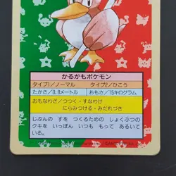 Green On The Back Camone Pokemon Card Top Sun Confectionery Gum Pocket Monsters - Image 3