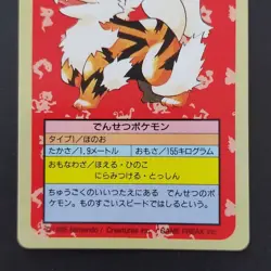 Blue Back Side Windy Pokemon Card Top Sun Confectionery Gum Pocket Monsters Card - Image 3