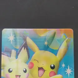 Pokemon Lenticular 3D Change Card Kindergarten Supplement Pichu Pikachu Plusle M - Image 5