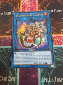 Yugioh Salamangreat Balelynx SDSB-EN043 Ultra Rare 1st Edition Near Mint - Image 1