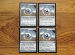 MTG THEROS * 4 x Traveler's Amulet . Free UK Postage - Image 3
