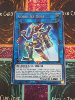 Yugioh Gouki Jet Ogre DUPO-EN023 Ultra Rare 1st Edition Near Mint - Image 1