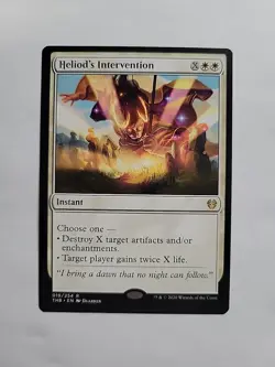 MTG - Heliod's Intervention Theros Beyond Death Regular Rare #019 - Image 1