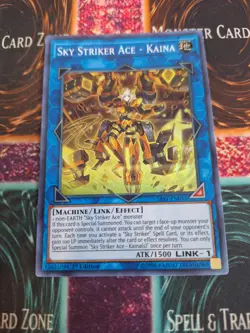 Yugioh Sky Striker Ace - Kaina SAST-EN055 Super Rare 1st Edition Near Mint - Image 1