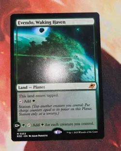 EVENDO, WAKING HAVEN #253 Edge Of Eternities EOE Magic MTG MINT CARD - Image 1