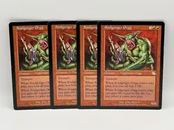 Soulgorger Orgg x4 Judgment MTG LP/NM Magic The Gathering - Image 1