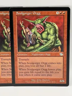 Soulgorger Orgg x4 Judgment MTG LP/NM Magic The Gathering - Image 2