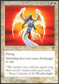 Hero Deal, English - 4 x MTG Archangel Visions - Image 1