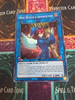 Yugioh Wee Witch's Apprentice CYHO-EN049 Super Rare 1st Edition Near Mint - Image 1