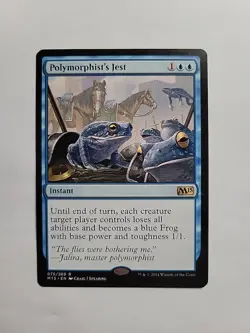 MTG - Polymorphist's Jest (M15) Regular Rare #075 - Image 1