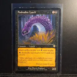 Andradite Leech Invasion MTG Magic Ultimate MTG Black Card 93/350 - Image 1