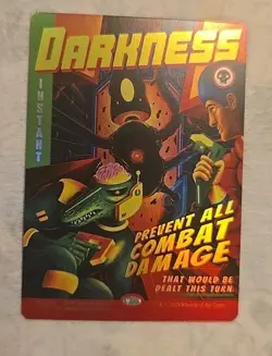 x1x FOIL Darkness - Special Guest MTG 0124 - Edge Of Eternities - Image 1