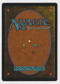 Silver Signed Terror HP Revised Artist Ron Spencer MTG Magic Misprint Dark Back! - Image 2
