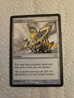 Vedalken Orrery Fifth Dawn Rare Card MTG Magic the Gathering - Image 1