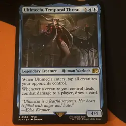 Ultimecia, Temporal Threat #556 (NM) Final Fantasy FIN Magic MTG - Image 1