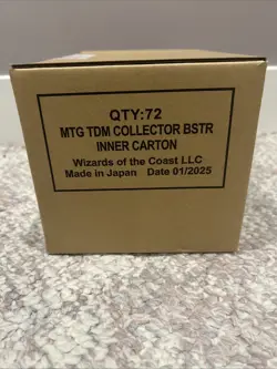 MTG Magic the Gathering TDM Tarkir Dragonstorm Collector Booster Box Case Sealed - Image 1