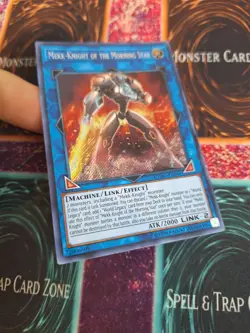 Yugioh Mekk-Knight of the Morning Star CYHO-EN045 Secret Rare Unlimited NM - Image 2