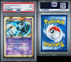 2012 POKEMON B&W BOUNDARIES CROSSED #150 GOLURK PSA 9 MINT - Image 3