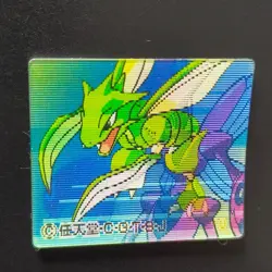 Strike Hassam Pokemon Meiji Zoom Up Sticker / Advanced Generation Lenticular Cha - Image 3