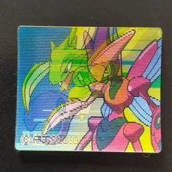 Strike Hassam Pokemon Meiji Zoom Up Sticker / Advanced Generation Lenticular Cha - Image 4