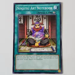 Ninjitsu Art Notebook - TDIL-EN081 - NM/VLP - Common - 1st ed - Yugioh - Image 1