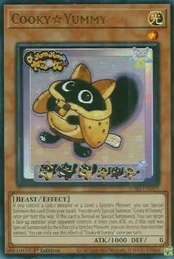 Cooky Yummy JUSH-EN017 Justice Hunters 1st Edition Ultra Rare NM Yugioh - Image 1