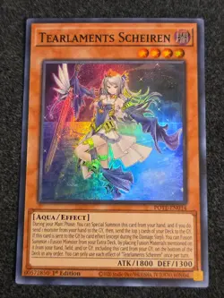 Tearlaments Scheiren - POTE-EN014 - LP - Super Rare - 1st - Yugioh - Image 1