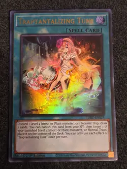 1X NM Traptantalizing Tune - SDBT-EN024 - Ultra Rare 1st Edition - yugioh - Image 1