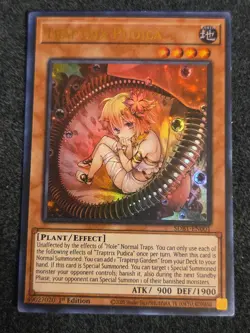 1X NM Traptrix Pudica - SDBT-EN001 - Ultra Rare 1st Edition - yugioh - Image 1
