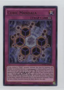 Cubic Mandala 1st Ed. YuGiOh The Dark Side of Dimensions Movie Pack #MVP1-EN044 - Image 1