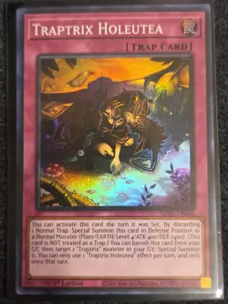 1X NM Traptrix Holeutea - SDBT-EN046 - Super Rare 1st Edition - yugioh - Image 1
