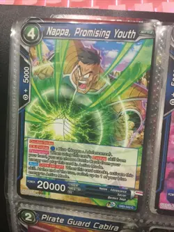 Nappa Promising Youth DB3-042 Giant Force Dragon Ball Super TCG Card - Image 1