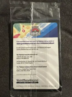 ITALIAN Pikachu SVP 190 World Championships 2024 Sealed Promo Card Pokemon TCG - Image 2
