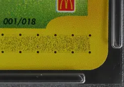 PSA 9 Pokemon Card Bulbasaur 001/018 Japanese Mcdonald's e Series Promo 2002 - Image 5