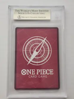 BGS 9.5 Monkey D Luffy PSA Magazine Promo OP05-060 One Piece Card - Image 2