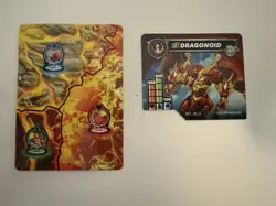 Bakugan Evolution Metal Card E53 + Battle Brawlers Drsgonoid Card c1 - Image 1